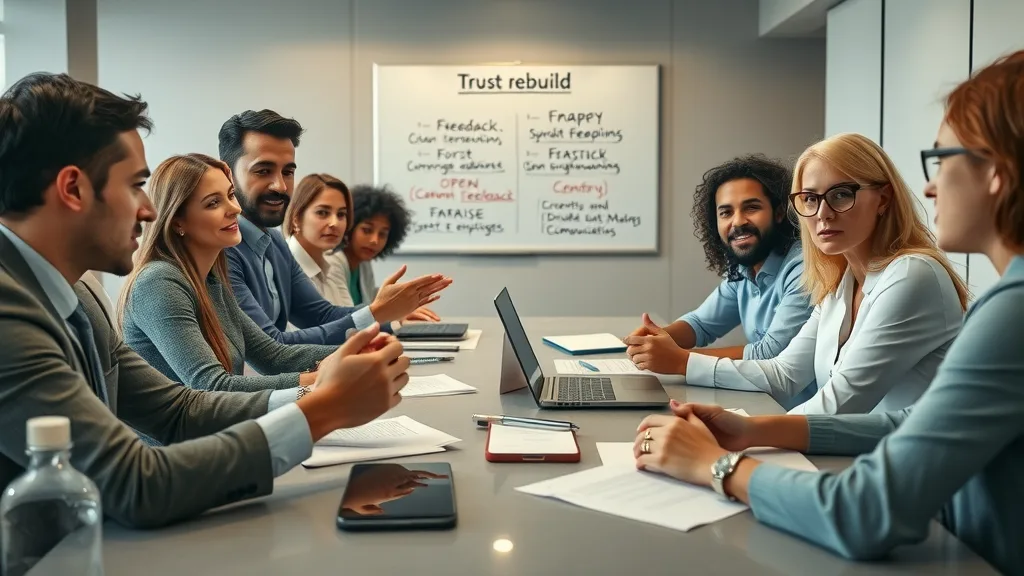 business team discussing solutions