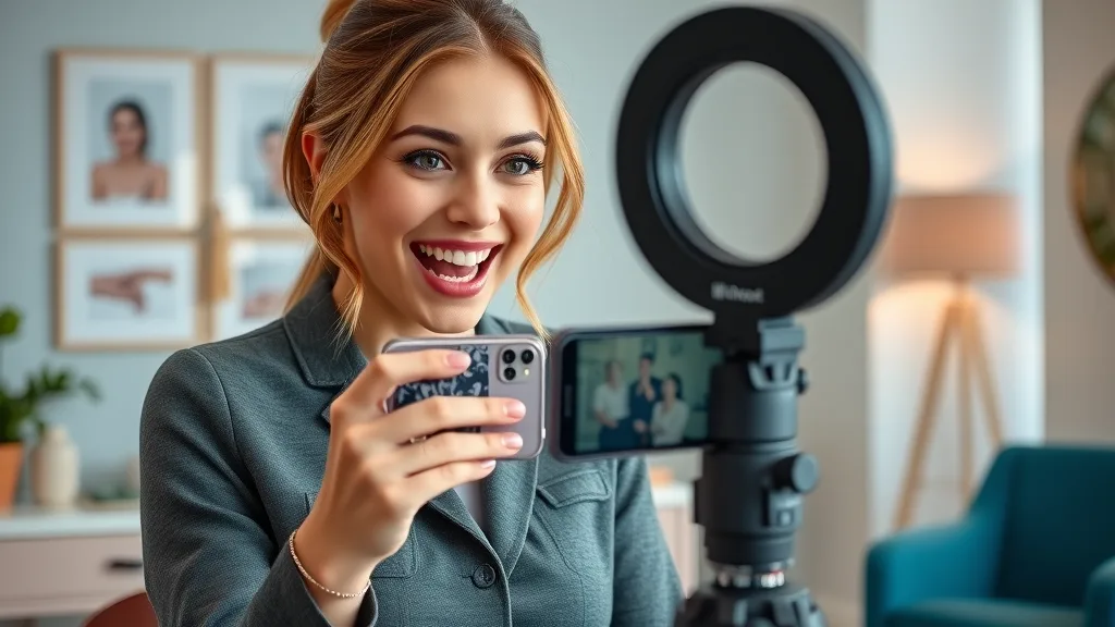 Med spa marketer creating engaging social media content for botox marketing campaign