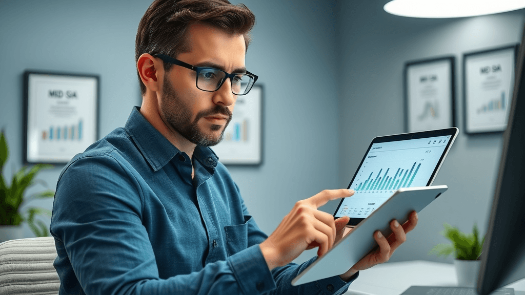 reviewing med spa analytics dashboard for local botox SEO success