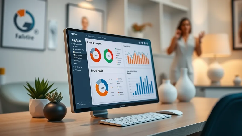 content strategies for medical spas showing analytics data for a medical spa's digital marketing efforts.