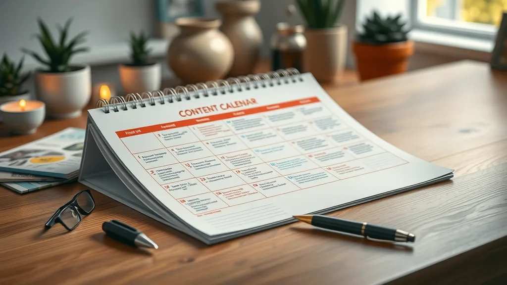 content strategies for medical spas showcasing a well-organized content calendar.