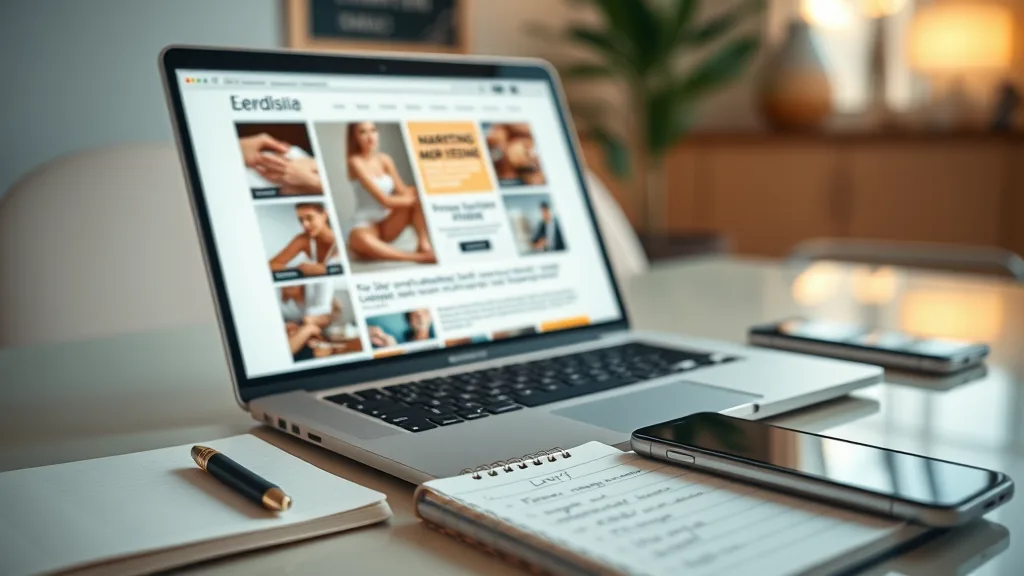 professional email marketing, med spa graphics and text, designing strategy