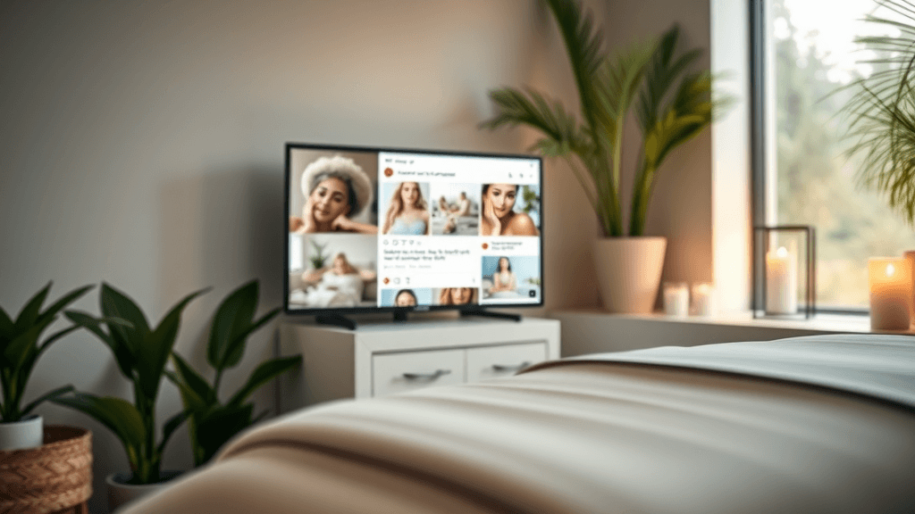 social media campaign for a med spa