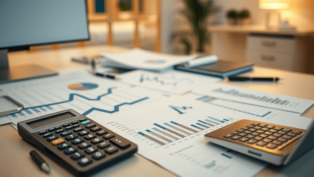 finance and accounting in med spa, detailed calculations and spreadsheets