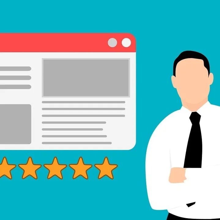 med spa owner with five star review