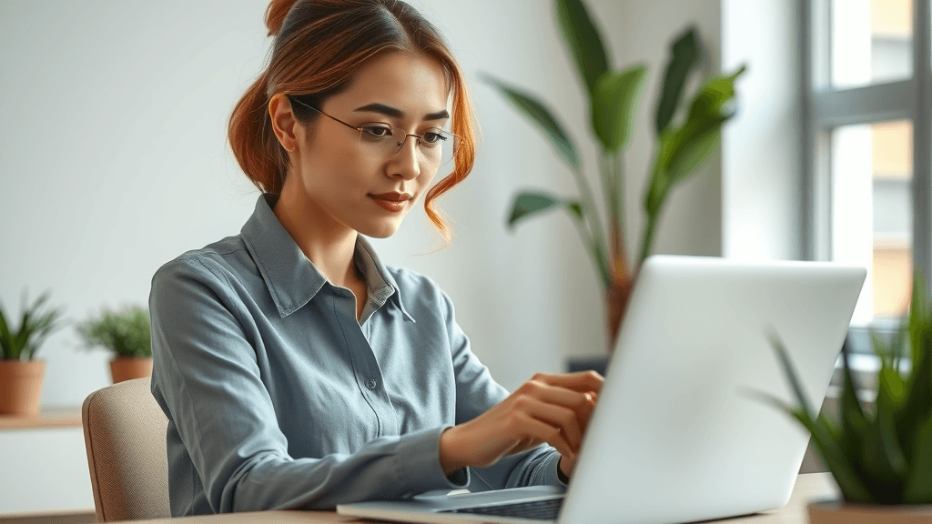 professional reviewing botox landing page for advertising conversion