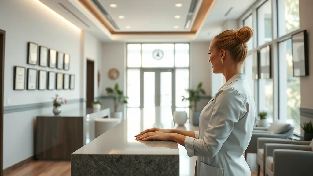 botox website conversion page medical spa interior welcoming modern lobby
