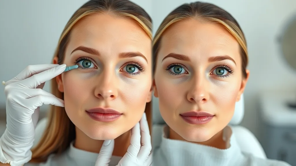 authentic before-and-after botox treatment results, demonstrating patient transformation and compliance